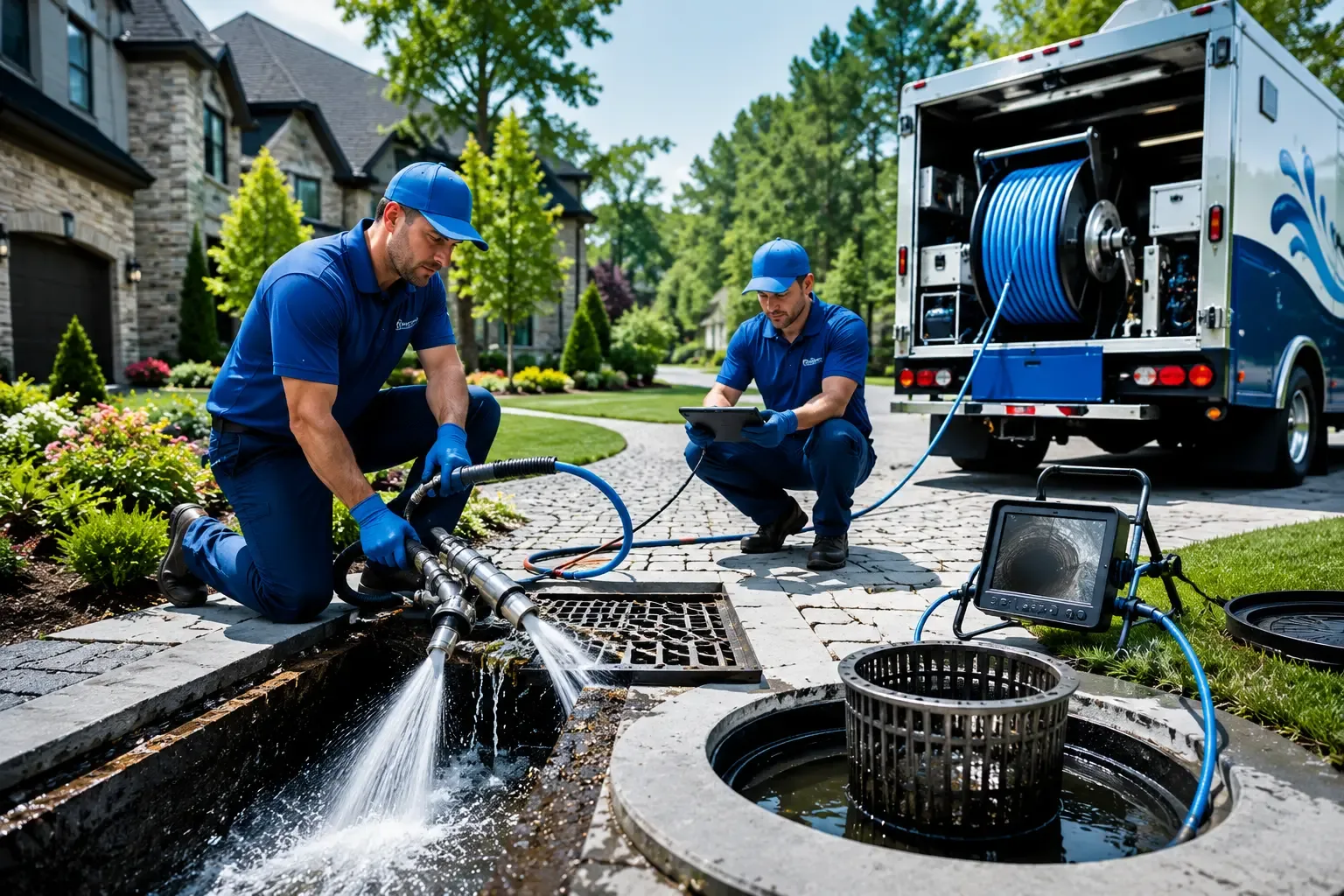 Local outdoor drain cleaning professionals in Remsenburg, NY