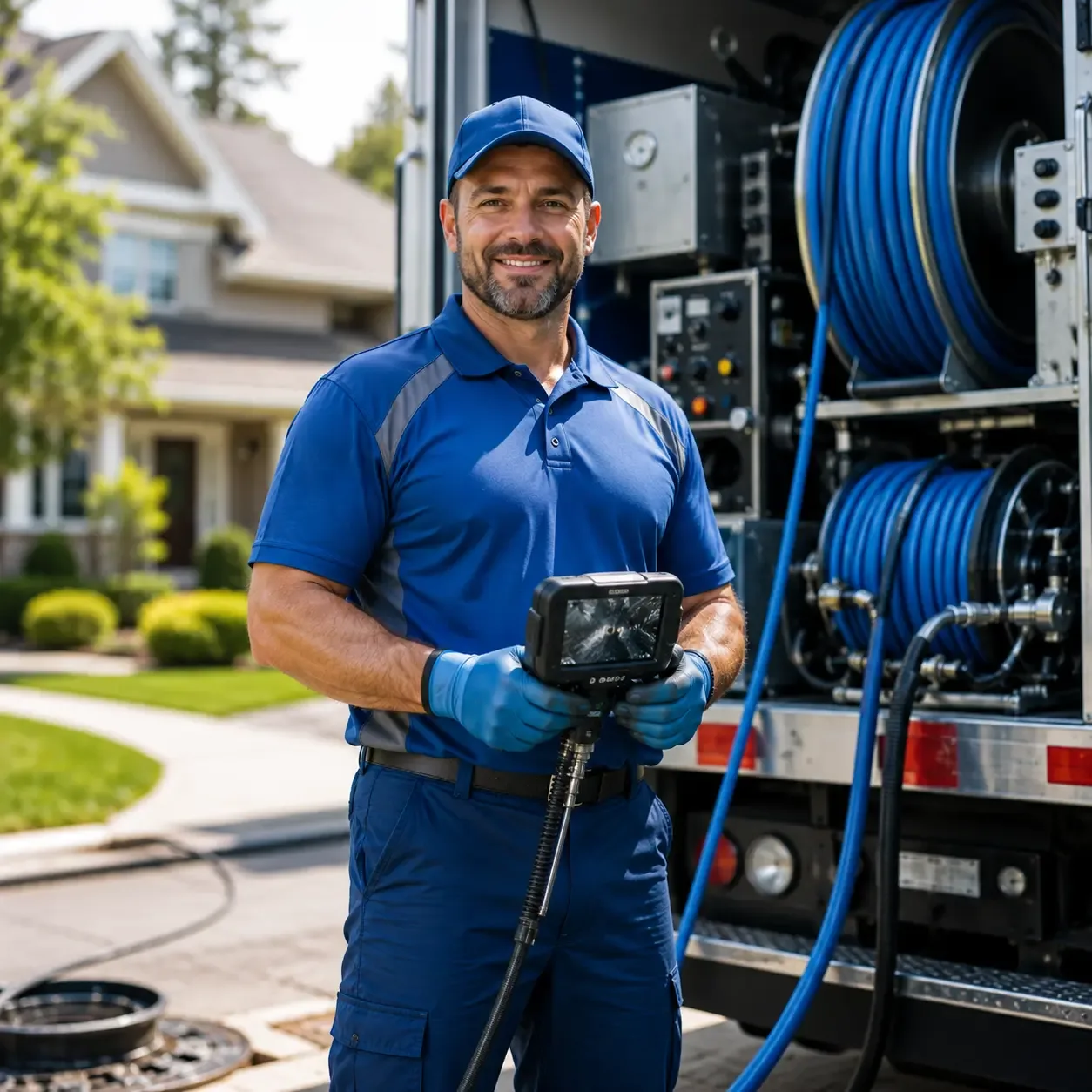 Local outdoor drain cleaning specialists in Remsenburg, NY